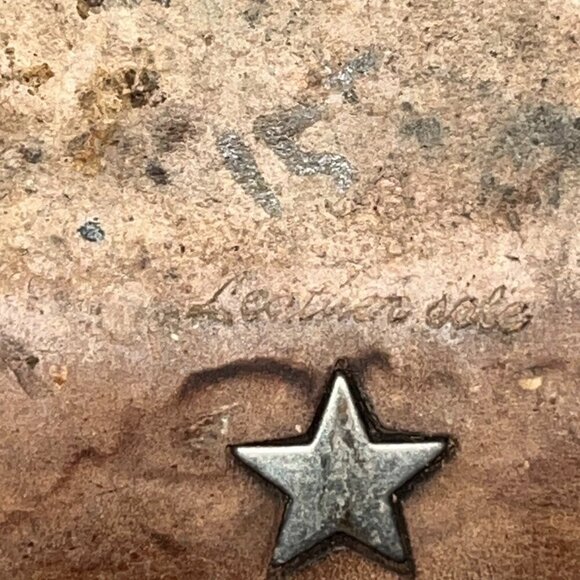 ASH LULA Pewter Metallic Funky Heel Side Zip Western B - Picture 10 of 12